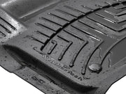 WeatherTech High Performance Front and Rear Floor Mats with textured rubber, custom fit