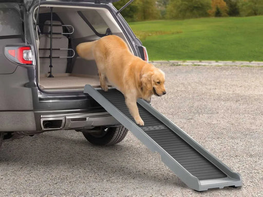 WeatherTech High-Traction Foldable Pet Ramp Dog Ramp Ladder for SUV Truck Car