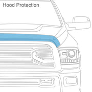 WeatherTech Hood Protector for Ford Ranger | Ram | Toyota