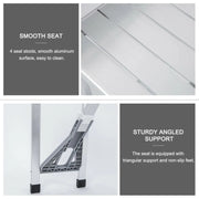 Folding Camping Table with Stools Set Portable Picnic Outdoor Garden BBQ Setting - Outdoor > Camping