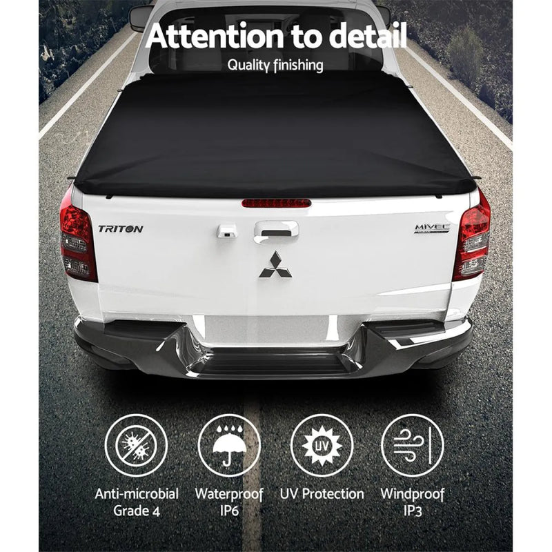 Weisshorn Fit Mitsubishi MQ Triton Dual Cab | Tonneau Cover Clip UTE - Auto Accessories