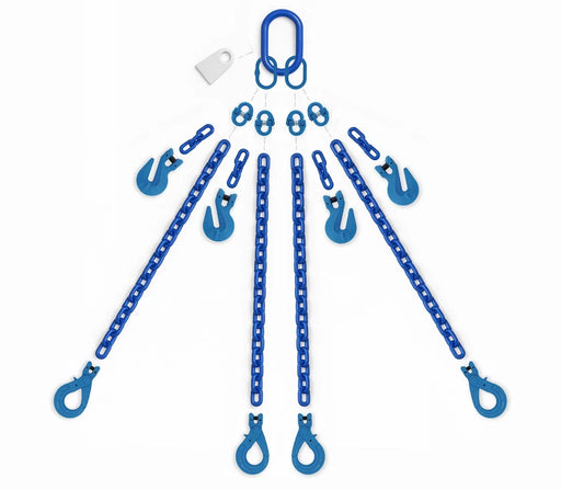 WireCo G100 4-Leg Lifting Chain Sling | 2m - 8m | 8mm - 16mm