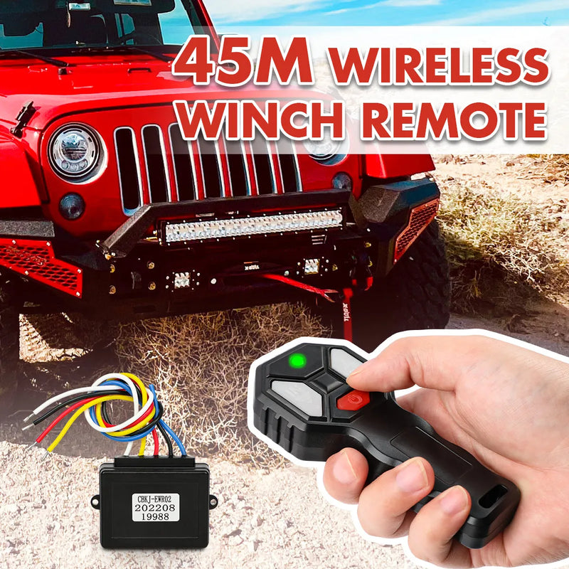 X-BULL 12V 4WD Wireless Winch Remote Control Handset
