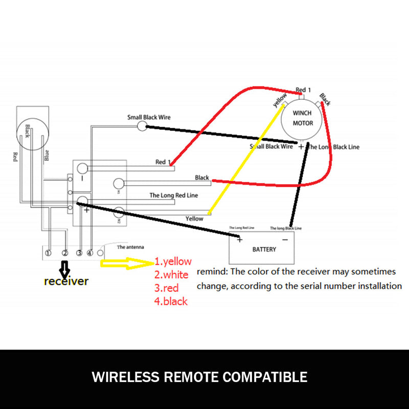 X-BULL Winch Twin Wireless 45m Remotes with Isolator