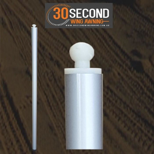 30 Second Wing Awning Extra Pole - Awning Accessories