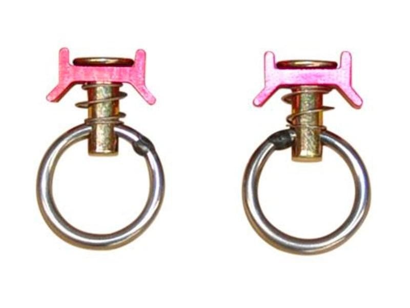 Boab Quick Release Load Rings | Pair for Anchor Track - Storage Accessories