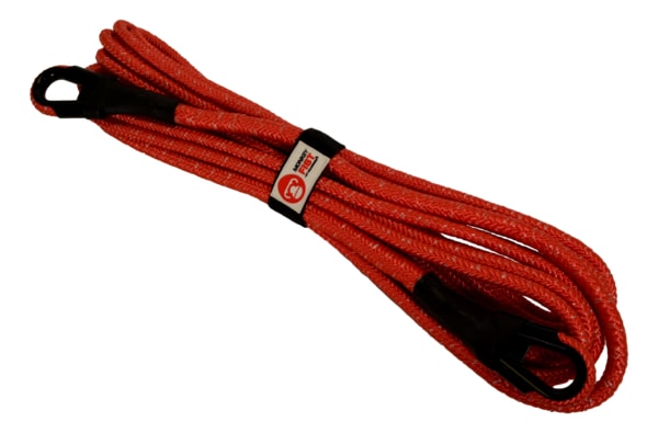 Carbon Offroad Monkey Fist Premium Braided Winch Extension Rope | 7T x 10M - Winch Rope/Cable