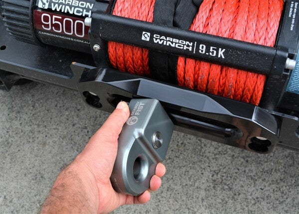 Carbon Offroad Monkey Fist 10000kg Winch Rope Thimble