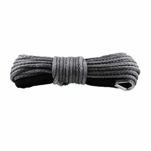 Carbon Winch 12000lb Synthetic Black Winch Rope Replacement | 24m x 10mm - Recovery Gear