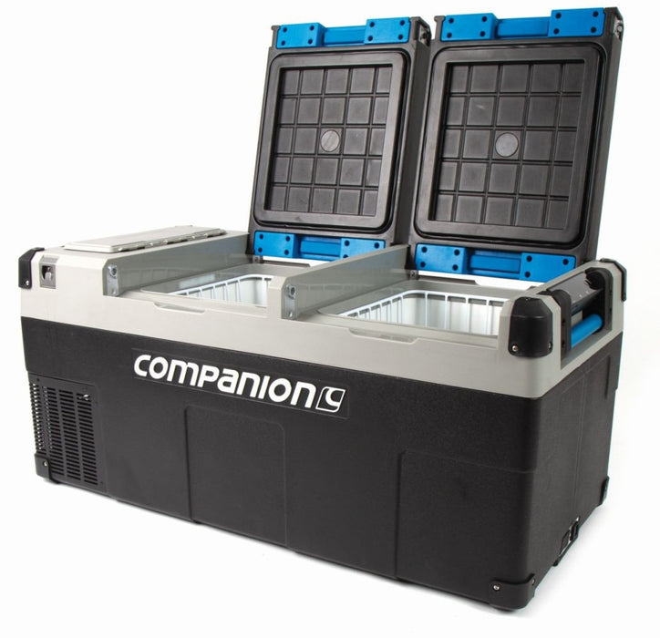 Companion Lithium 75L Dual Zone Rechargeable Fridge Freezer - Portable Fridge/Freezer