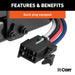 CURT Triflex Proportional Trailer Brake Controller - brake controller