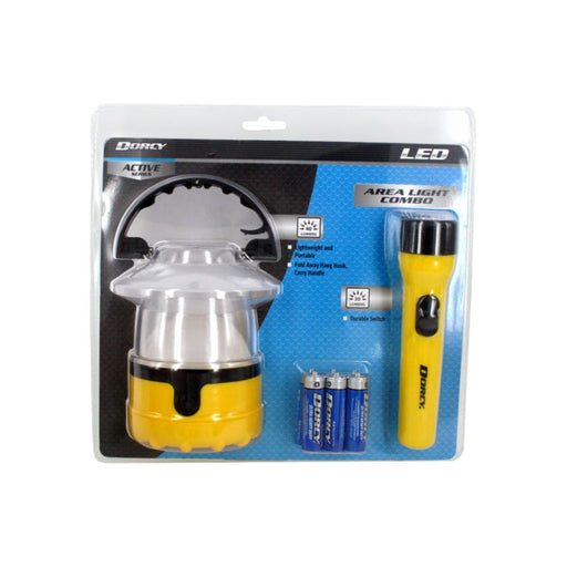 Dorcy LED Area Torch and Lantern Combo Pack - Torches