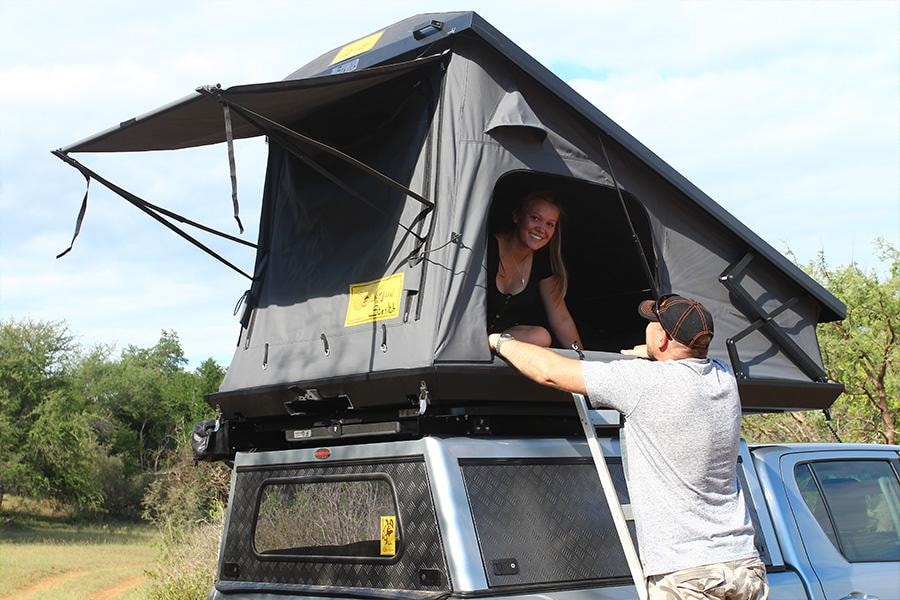 Eezi-Awn Stealth Hard Shell 4x4 Roof Top Tent - Rooftop Tent