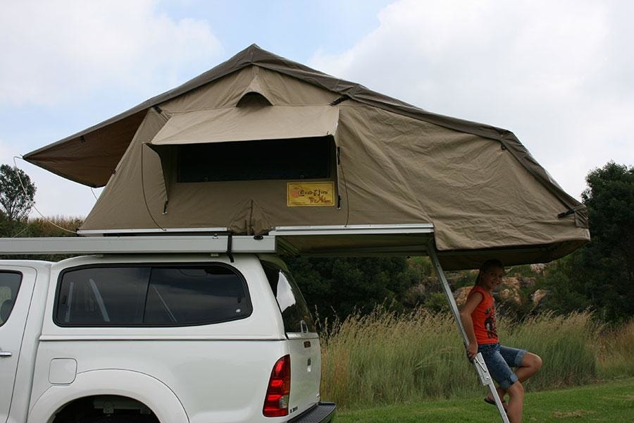 Eezi-Awn T-Top 4x4 Roof Top/Trailer Tent with Ground-Level Room | Xklusiv - Rooftop Tent