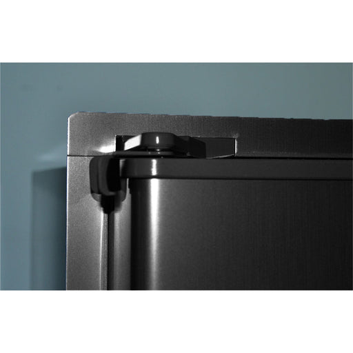 EvaKool Platinum Upright Fridge Freezer Mounting Kit | Black - Fridge Accessory