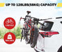 FieryRed 3 Bike Rack Foldable Bicycle Carrier - Bike Carrier