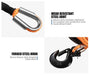 Synthetic Dyneema Hook Car Tow Recovery Cable - Recovery Gear
