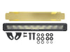 Front Runner 10 Inch Flood Beam LED Light Bar VX250-FL | 12V/24V - Light Bars