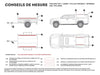 Front Runner Truck Canopy or Trailer Slimline II Rack Kit / 1255mm (W) x 1358mm (L) - Roof Racks