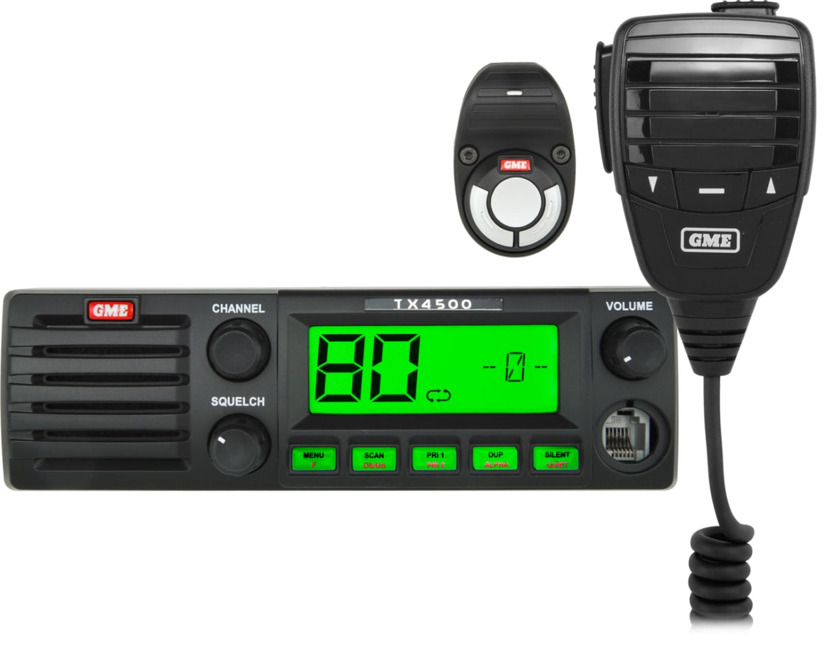 GME Watt DIN Sized UHF CB Radio TX4500WS 4x4 Down Under