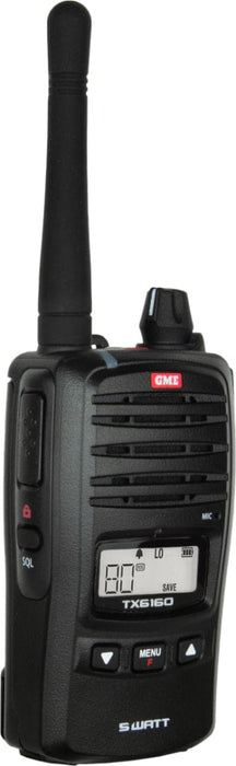 GME 5/1 Watt IP67 UHF CB Handheld Radio (TX6160X) with 6 Colour Options - Handheld Radio