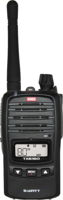 GME 5/1 Watt IP67 UHF CB Handheld Radio - Blaze Orange | TX6160XO - Handheld Radio
