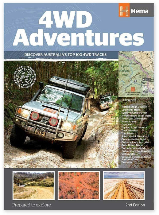 Hema 4WD Adventures 4x4 Travel Book (2nd Edition) - Books