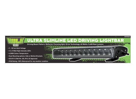 Hulk 12 LED Driving Lamp Lightbar - Light Bars