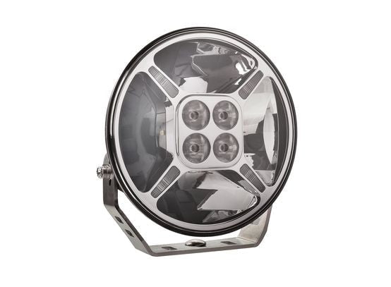 Hulk 7 Round LED Driving Lamp | Black/Chrome - Chrome - Driving Lights