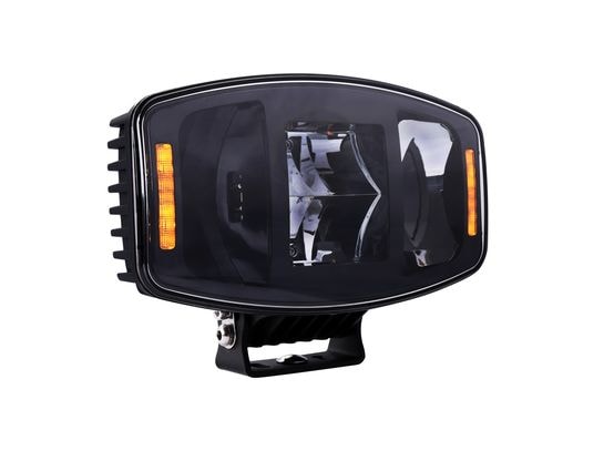 Hulk 9.7 Slimline Rectangle LED Driving Light with Front Indicator and Position Lamp - Driving Lights