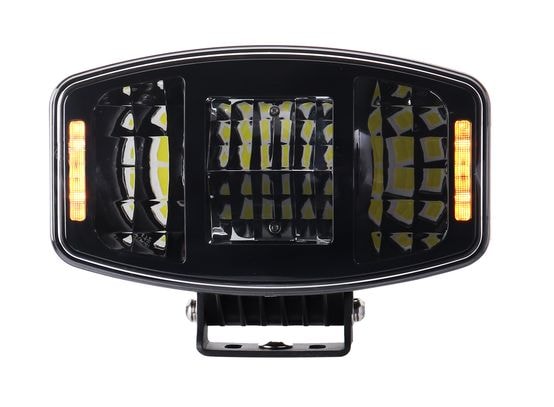 Hulk 9.7 Slimline Rectangle LED Driving Light with Front Indicator and Position Lamp - Driving Lights