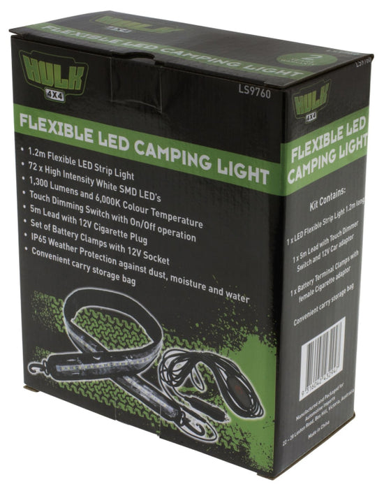 Hulk Flexible LED Camping Strip Lamp | White Illumination - Lighting Accessories
