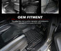 Kiwi Master 3D TPE Car Floor Mats for Ford Everest | 2015 - 2022 - Car Floor Mats