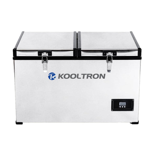Kooltron 75L Stainless Steel Dual Zone Fridge Freezer - Fridge/Freezer