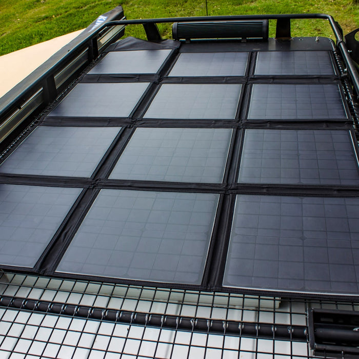 KT 200 Watt Portable Folding Solar Blanket - Solar Panels