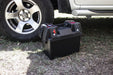KT Cables Portable Battery Box with Voltmeter and Power Accessories - Battery Pack