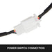 Lightfox 2 Way High Beam Wiring Loom Harness Kit - Lighting Accessories