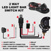 Lightfox LED Wiring Loom Harness Kit with Rocker Switch - Lighting Accessories