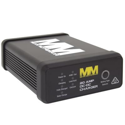 Mean Mother 4x4 20Amp DC-DC Charger With Solar - Battery Charger