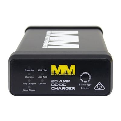 Mean Mother 4x4 20Amp DC-DC Charger With Solar - Battery Charger