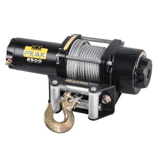 Mean Mother 4x4 Peak ATV 2500lb 12V Winch with Steel Cable - Electric Winch