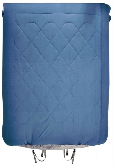 OZtrail Outback Comforter Sleeping Bag | Queen Size | Blue - Camping Accessories