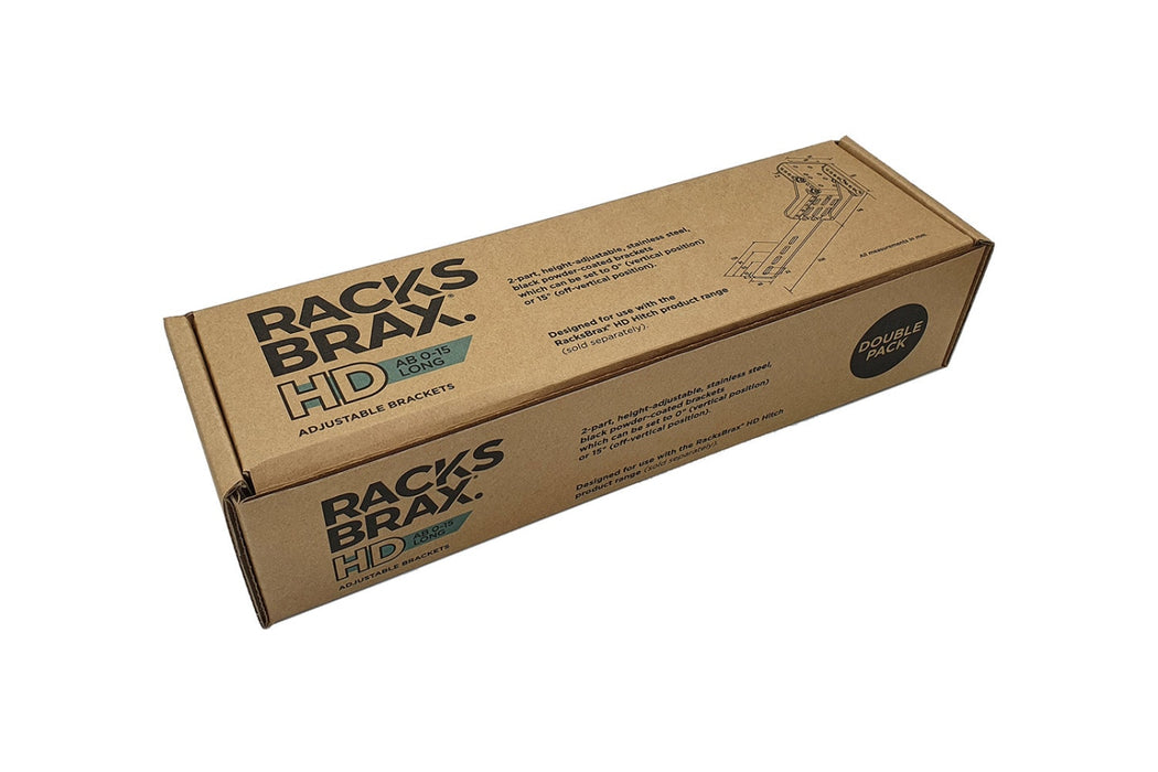 RacksBrax HD Adjustable Brackets - LONG (DOUBLE) (8306) - Brackets