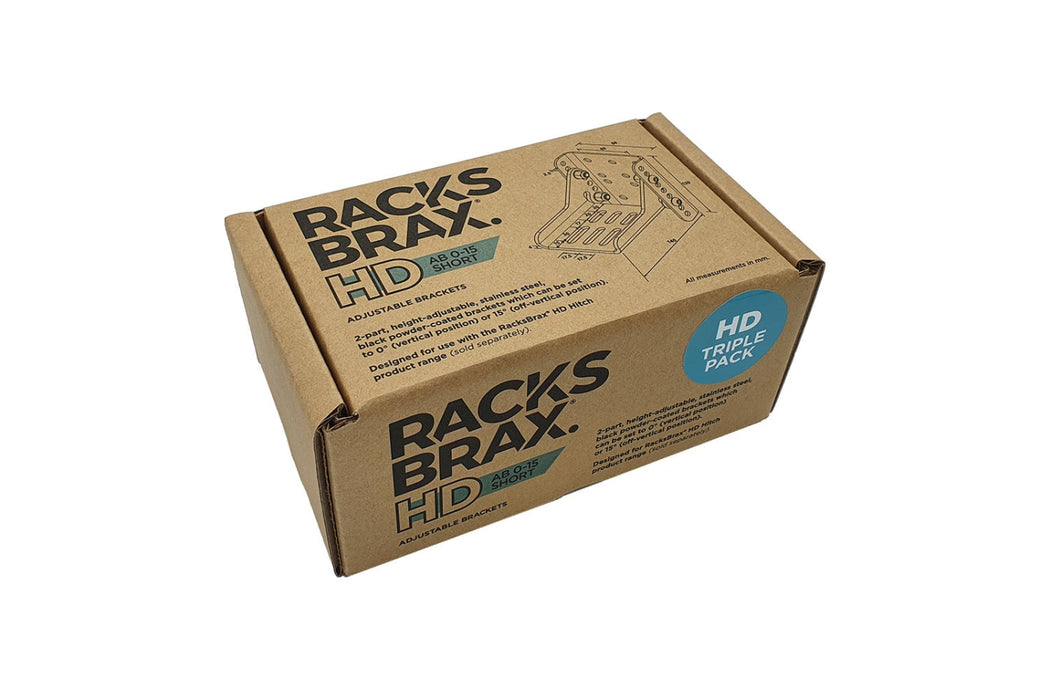 RacksBrax HD Adjustable Brackets - SHORT (TRIPLE) (8305) - Brackets