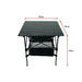 Folding Collapsible Camping Table Caravan RV Heavy Duty Steel & Aluminium - Home & Garden > BBQ