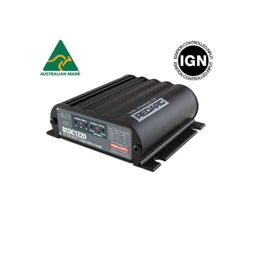 Redarc 20A Ignition Control Under Bonnet DC Battery Charger | 12V - Battery Charger