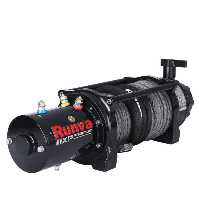 Runva 11XP Premium 12V Winch with Synthetic Rope | Full IP67 protection - Electric Winch