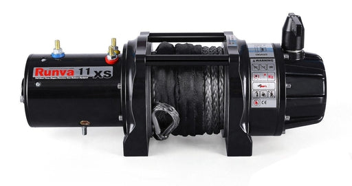 Runva 11XS Premium 12V Compact Winch with Synthetic Rope - Electric Winch