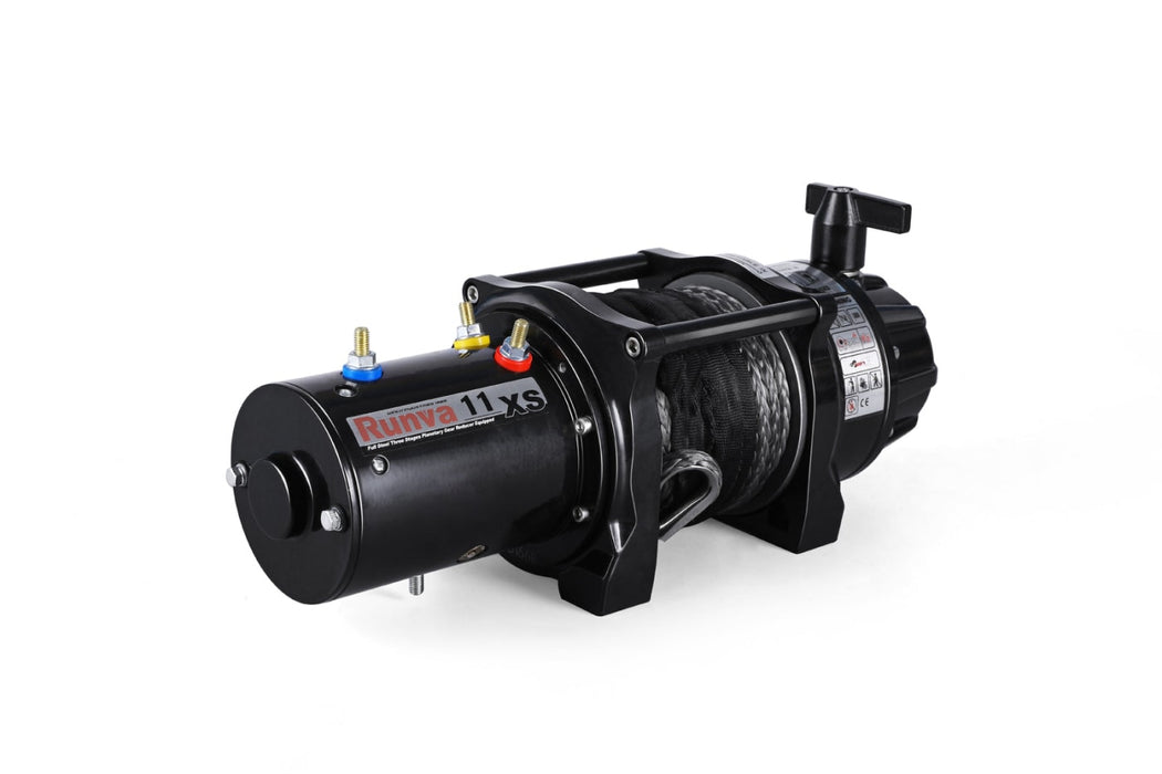 Runva 11XS Premium 12V Compact Winch with Synthetic Rope - Electric Winch