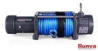 Runva EWX12000 12/24V Winch with Synthetic Rope | IP67 MOTOR - Electric Winch